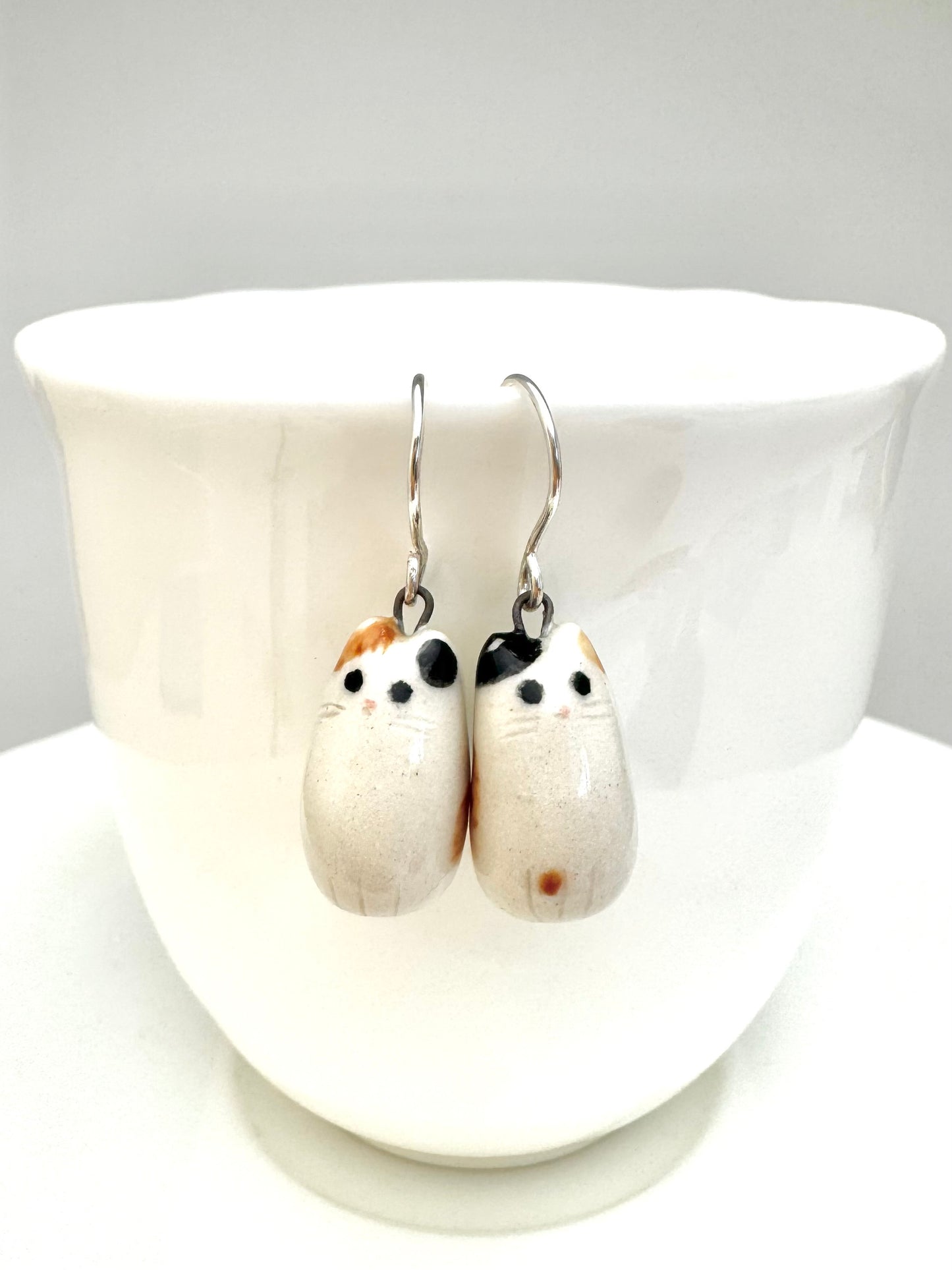 Calico Cat Earrings