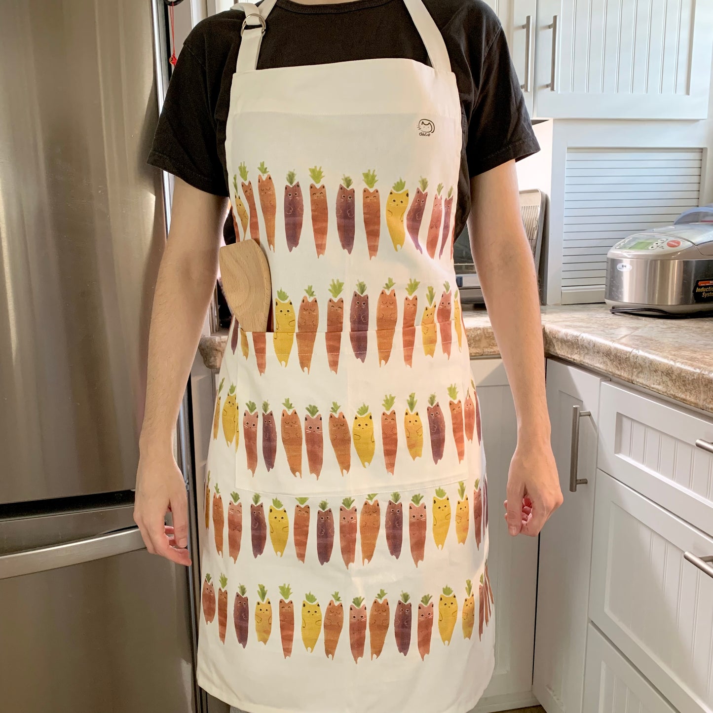 Carrot Cat Apron