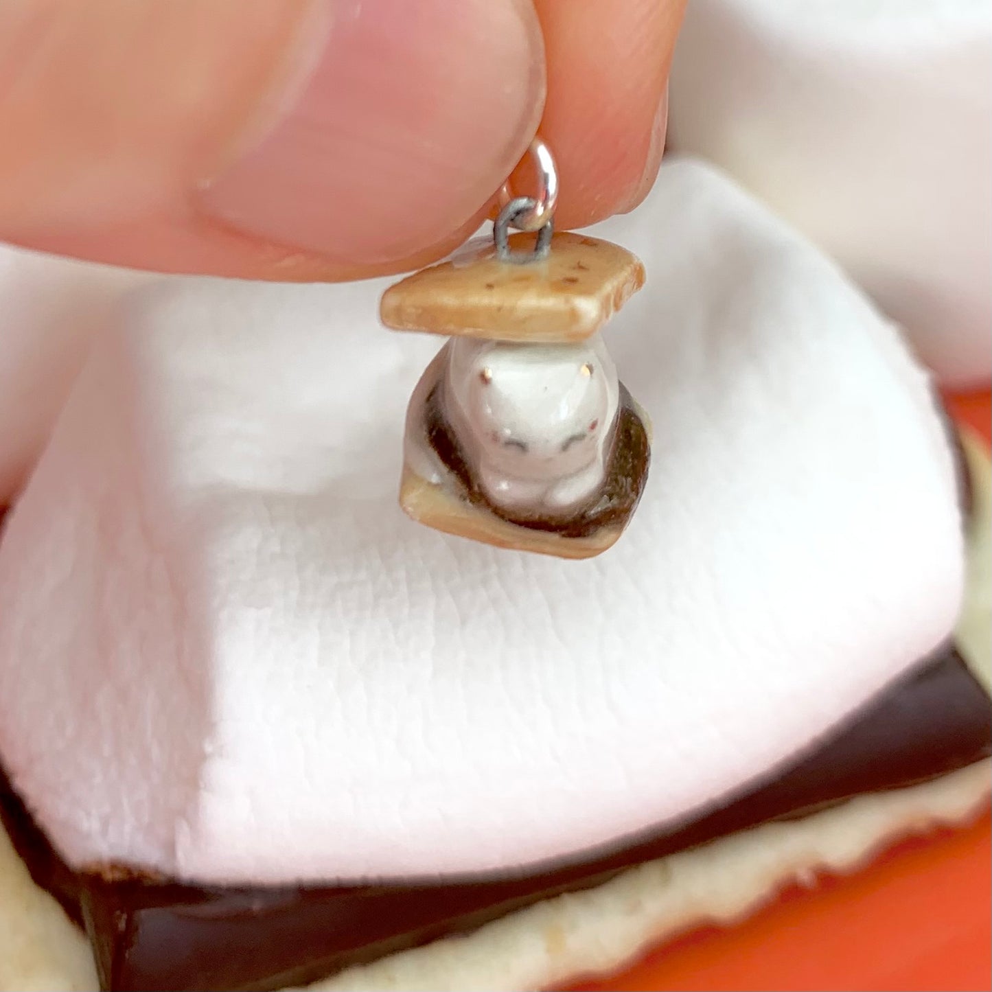 S’mores Cat Necklace