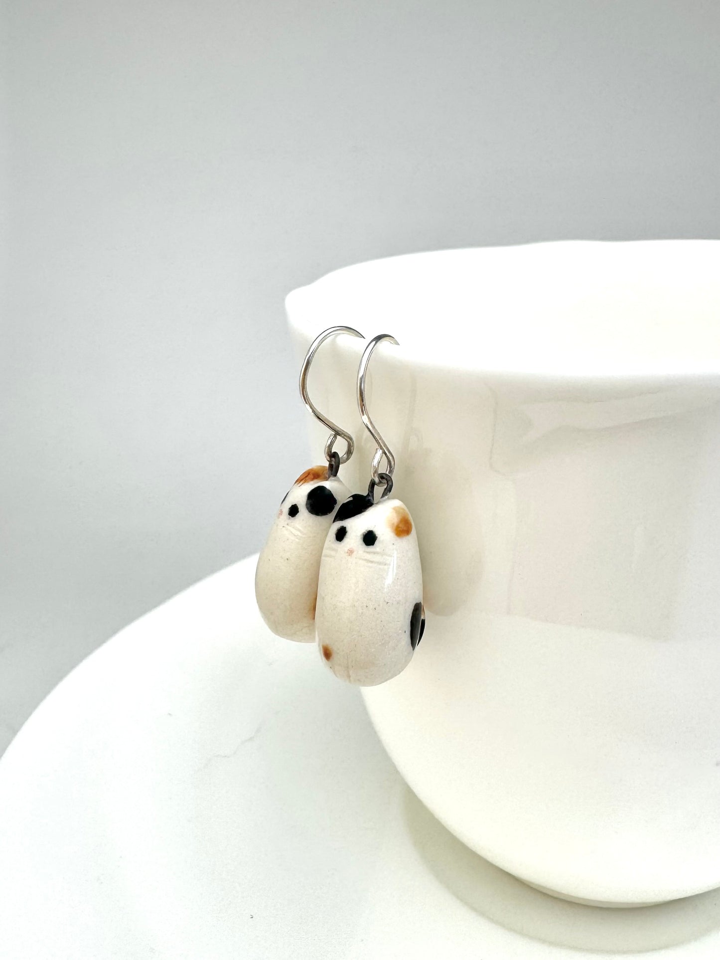 Calico Cat Earrings