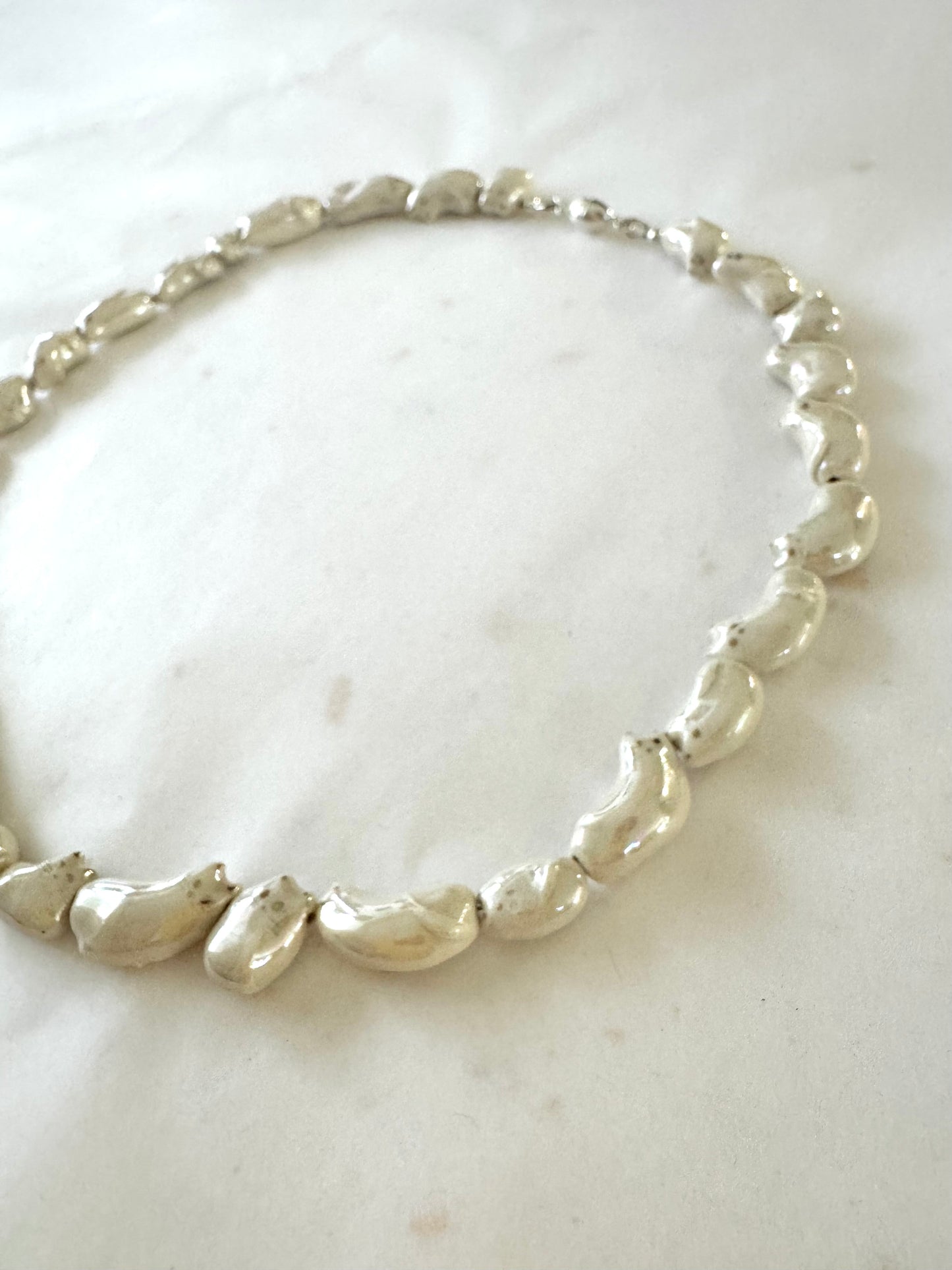 Pearly Cat Necklace