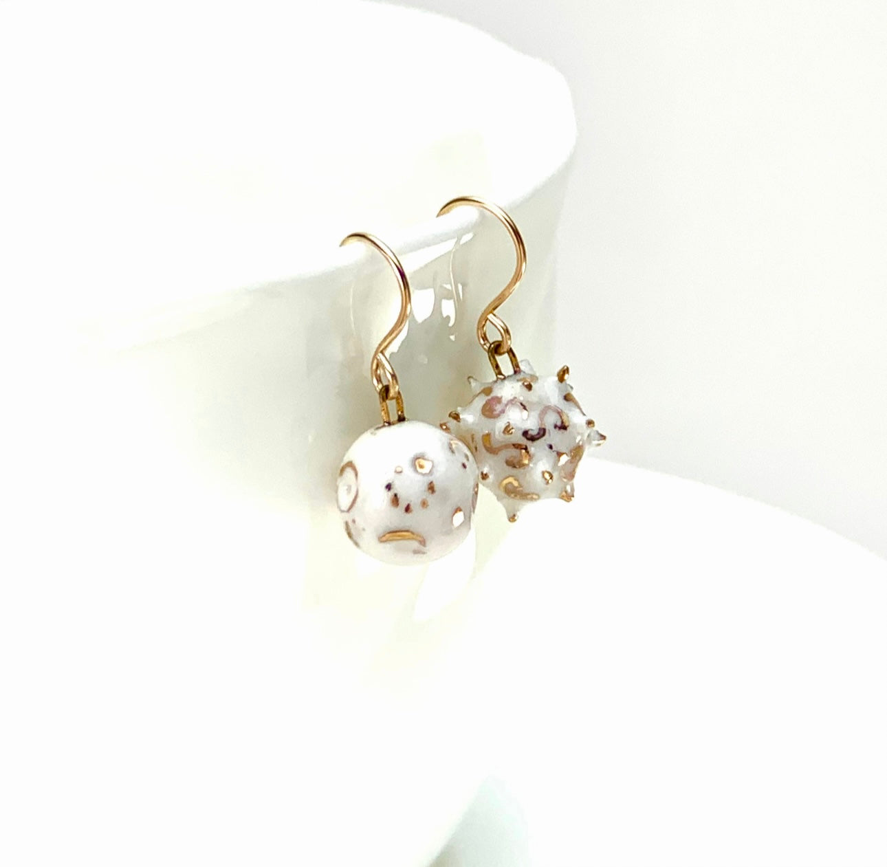 Sun & Moon Dangle Earrings