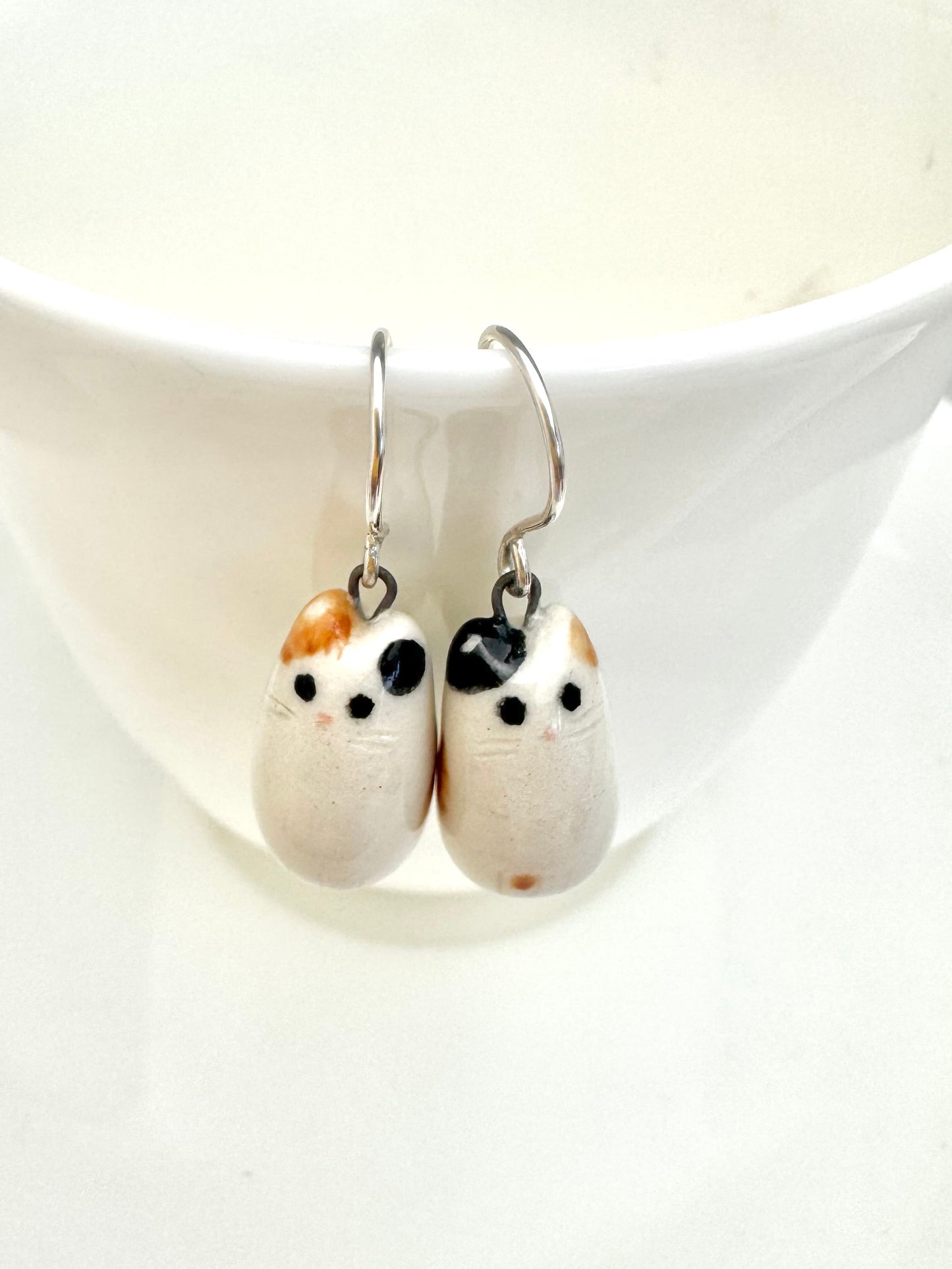 Calico Cat Earrings