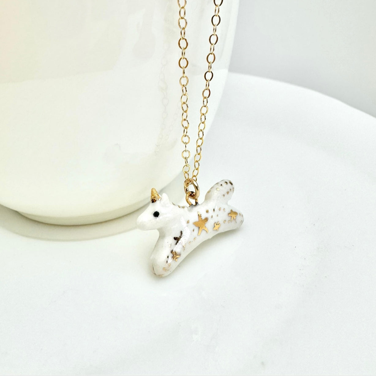 Tiny Unicorn Necklace