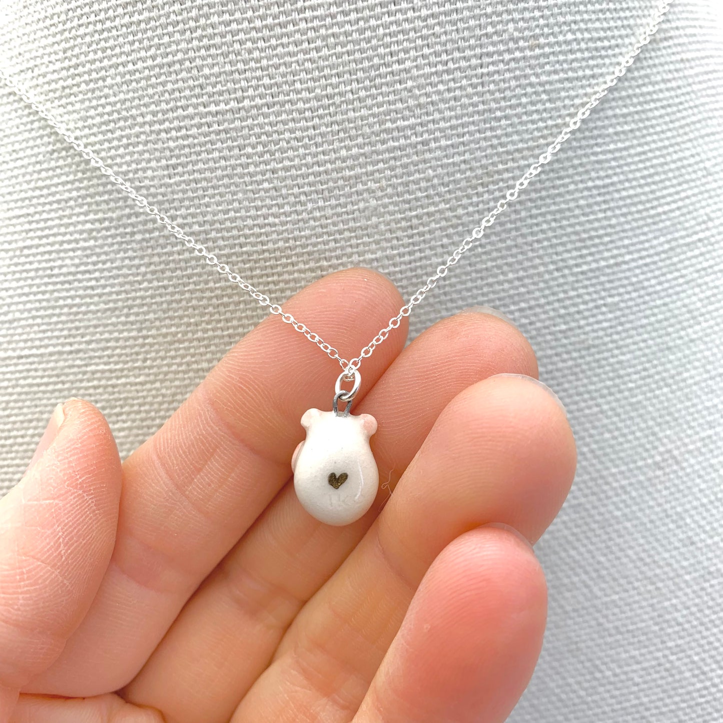 White Rat Necklace