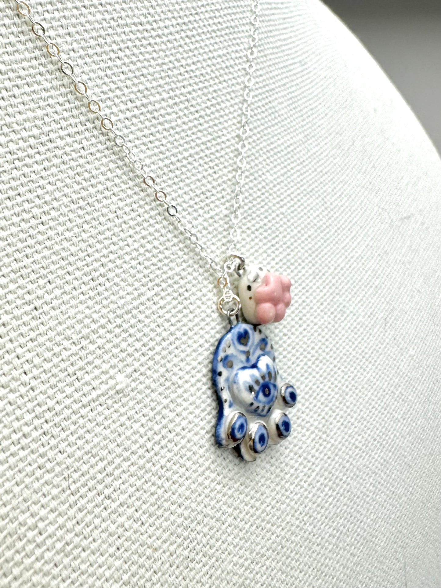Meowsa Paw Necklace
