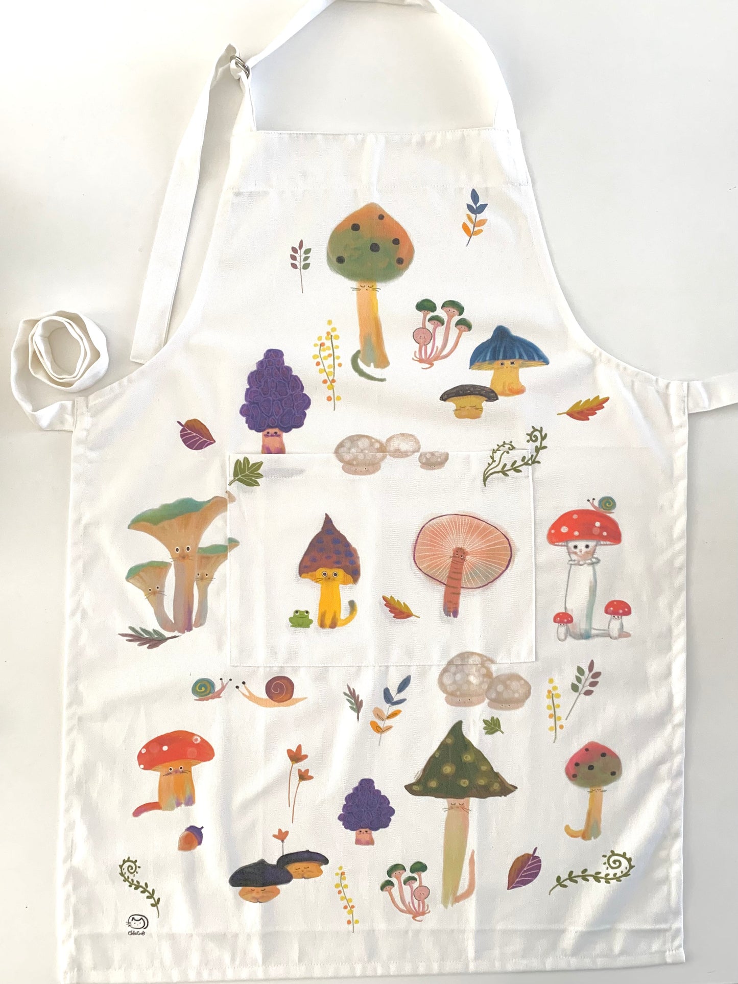 As-Is Mushroom Cat Apron