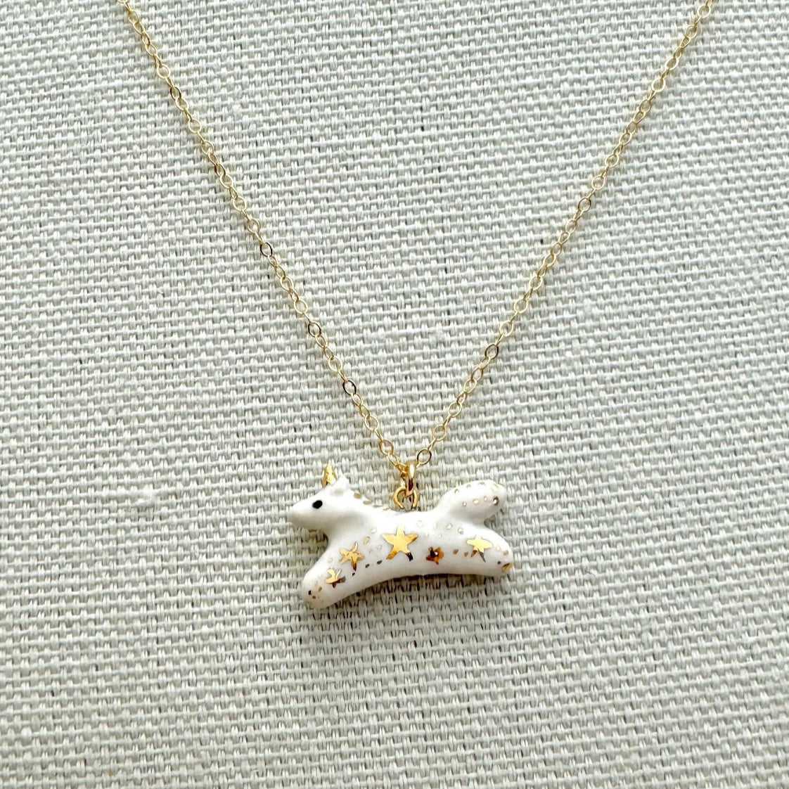 Tiny Unicorn Necklace