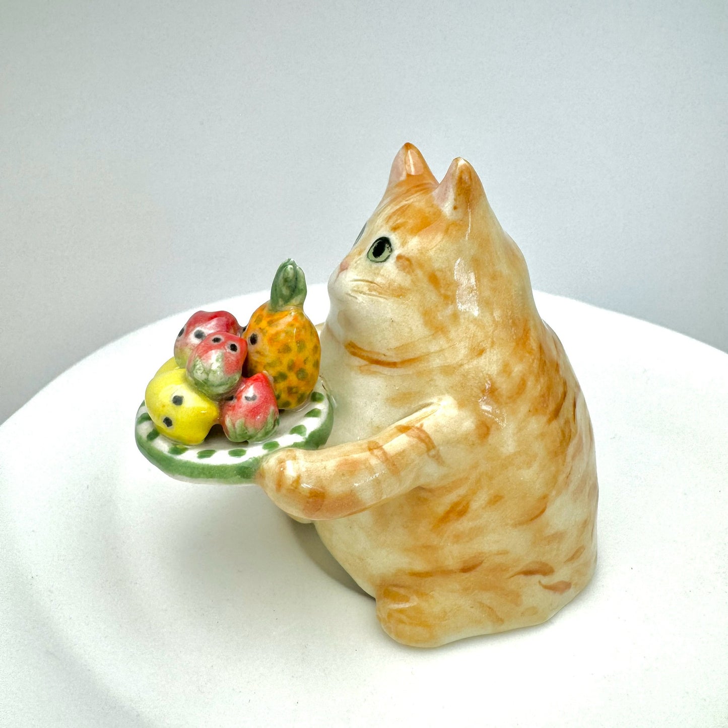 Fruit Plate Cat