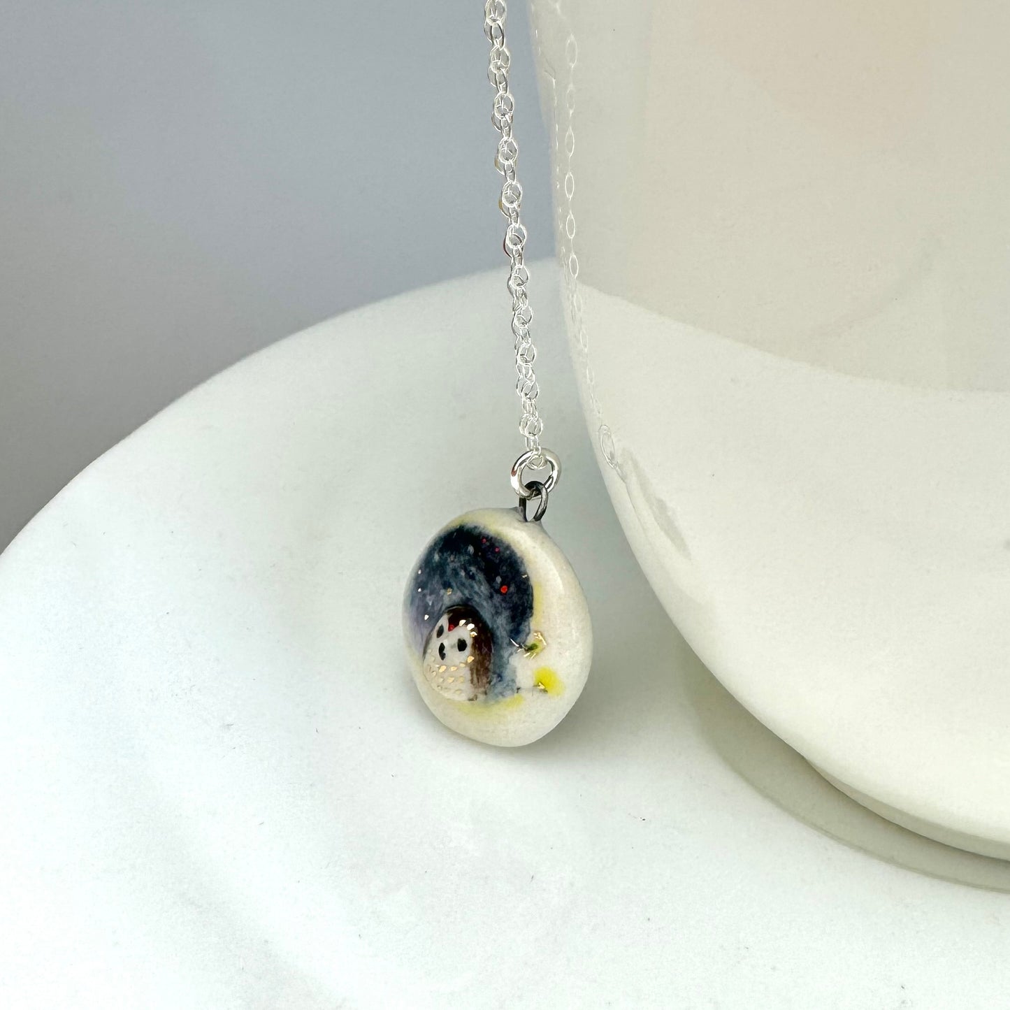 Owl Moon Necklace