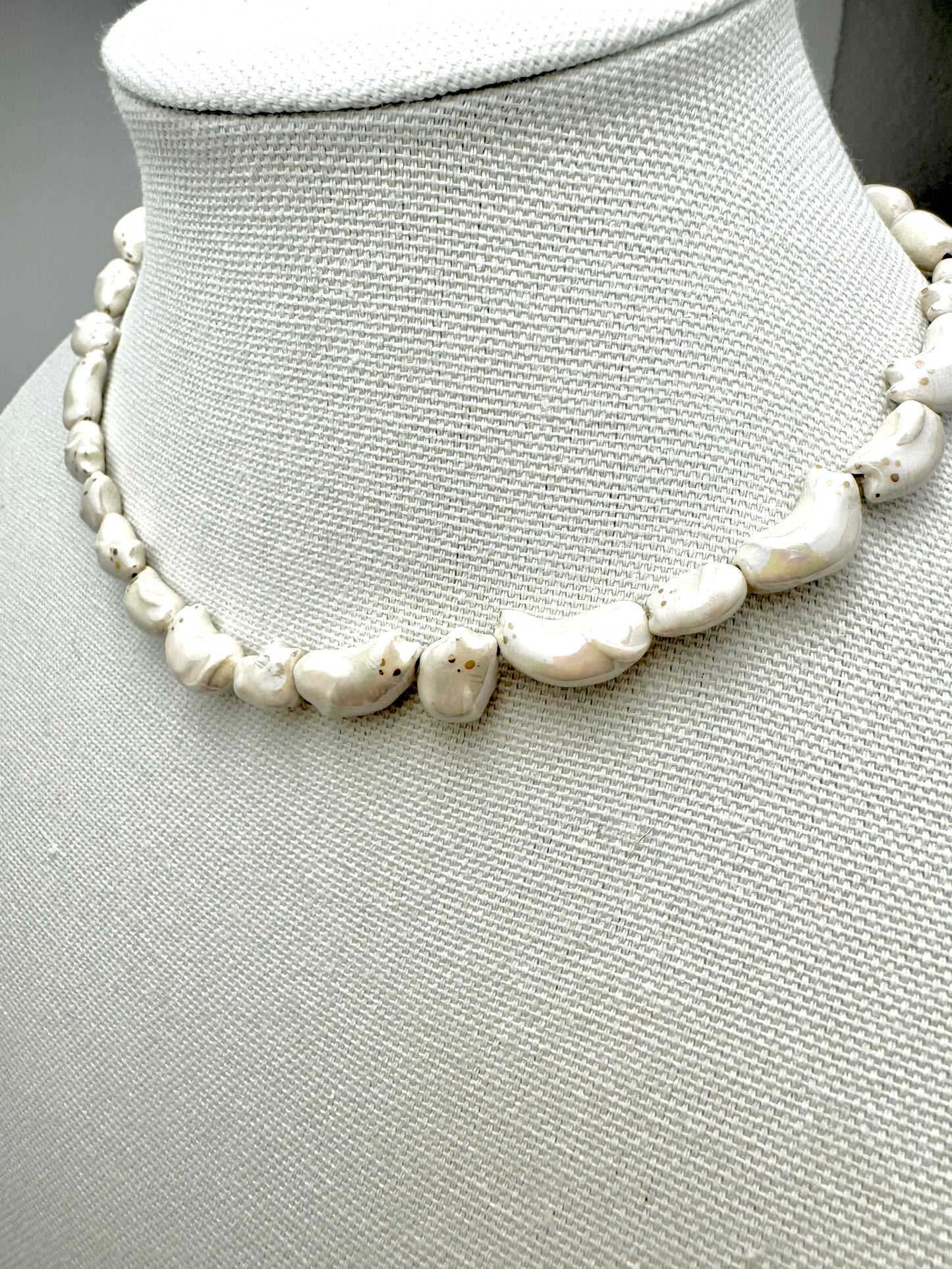 Pearly Cat Necklace