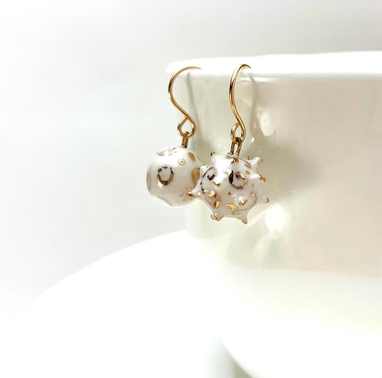 Sun & Moon Dangle Earrings