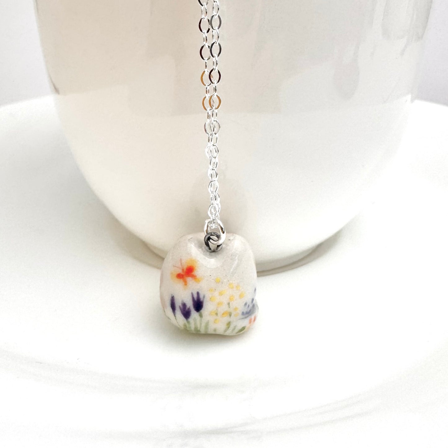 Flower Cat Necklace