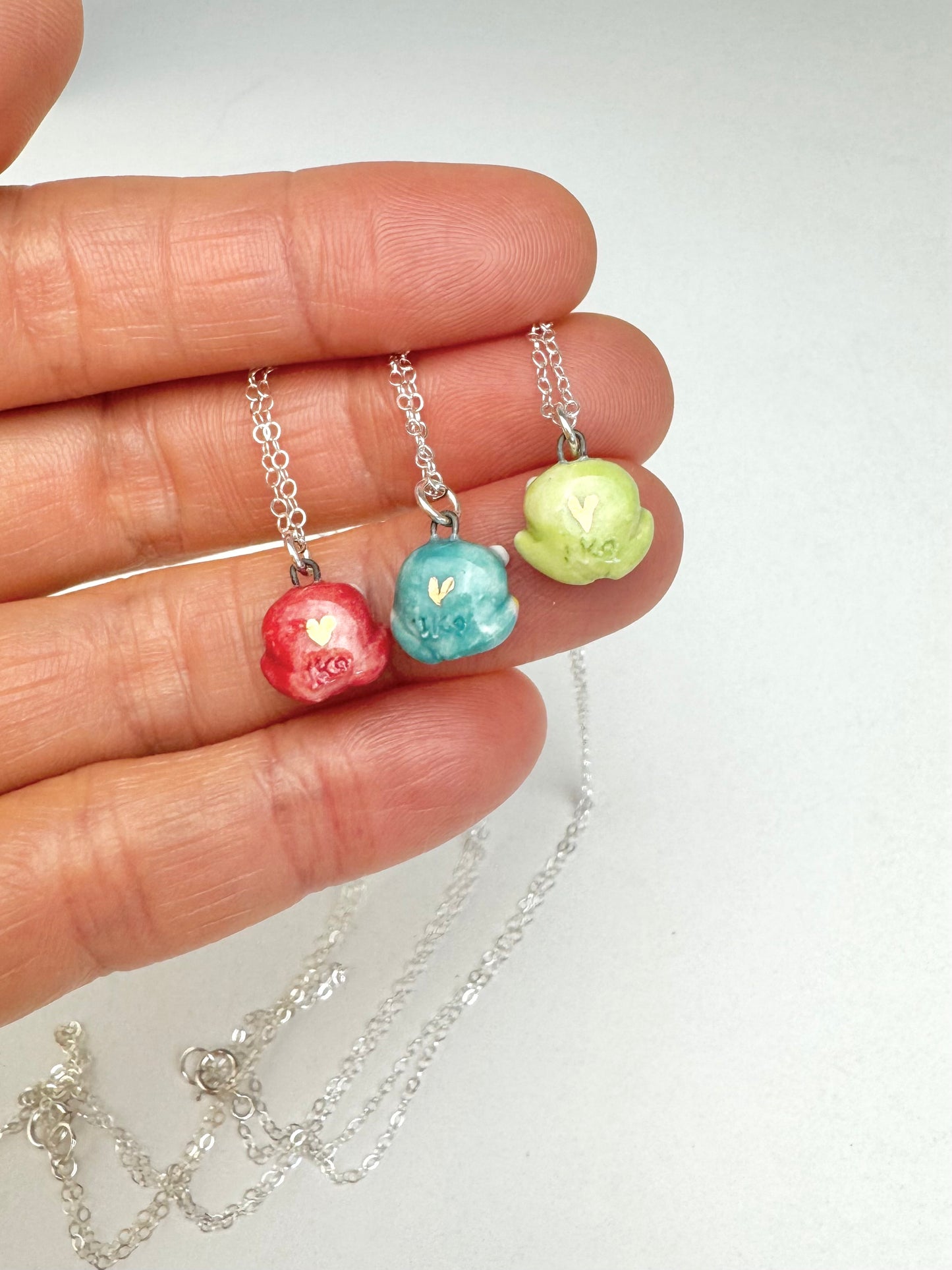 Teeny Tiny Frog Necklace