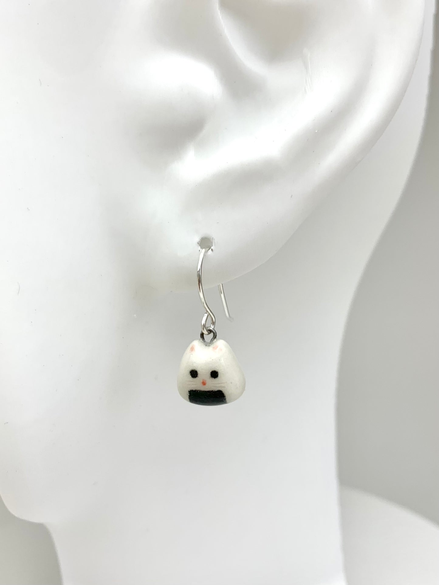 Onigiri Cat Earrings