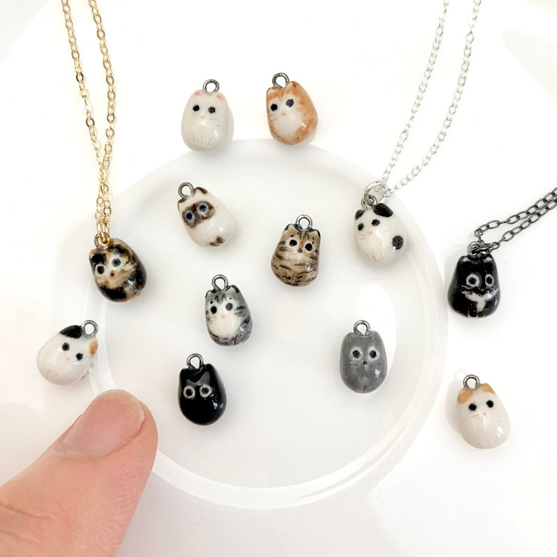 Teeny Tiny Cat Necklace