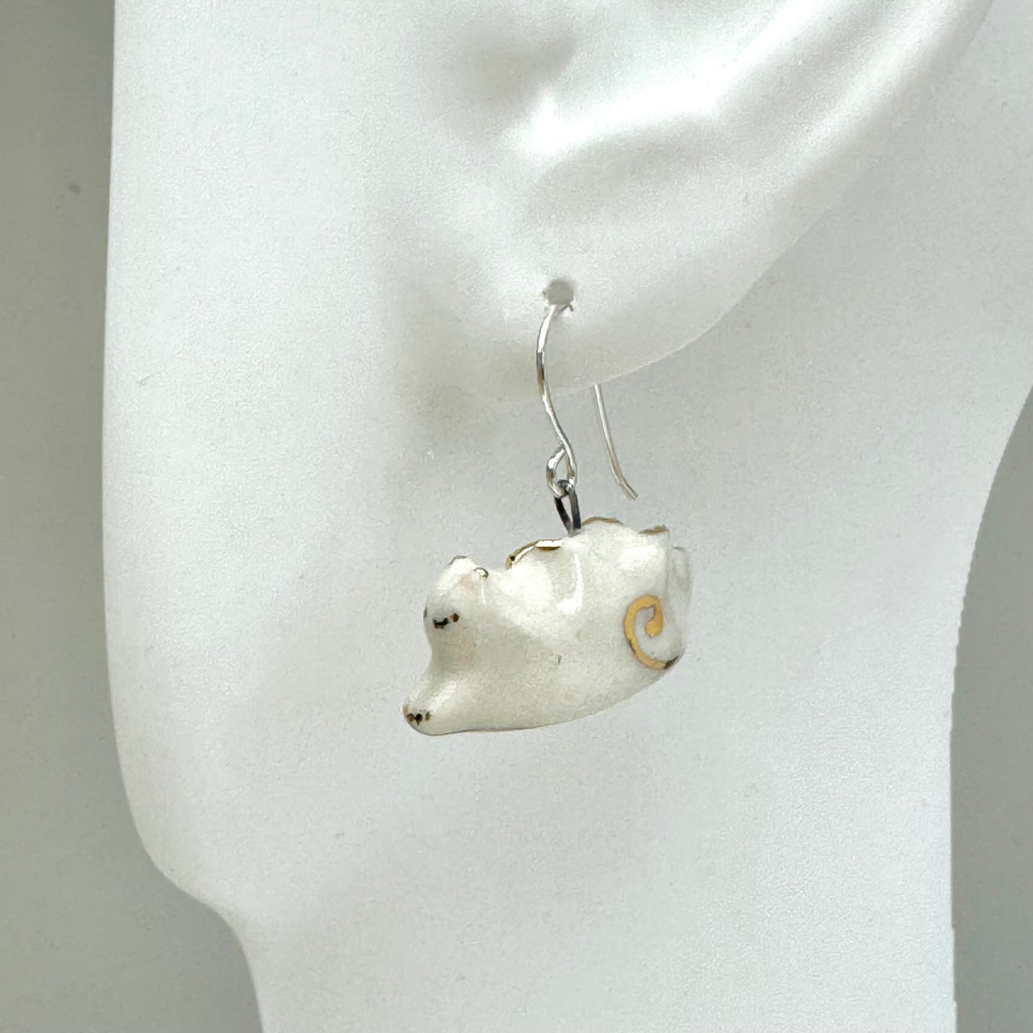 Dumpling Cat Earrings