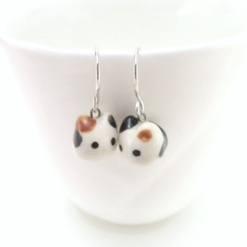 Calico Cat Earrings