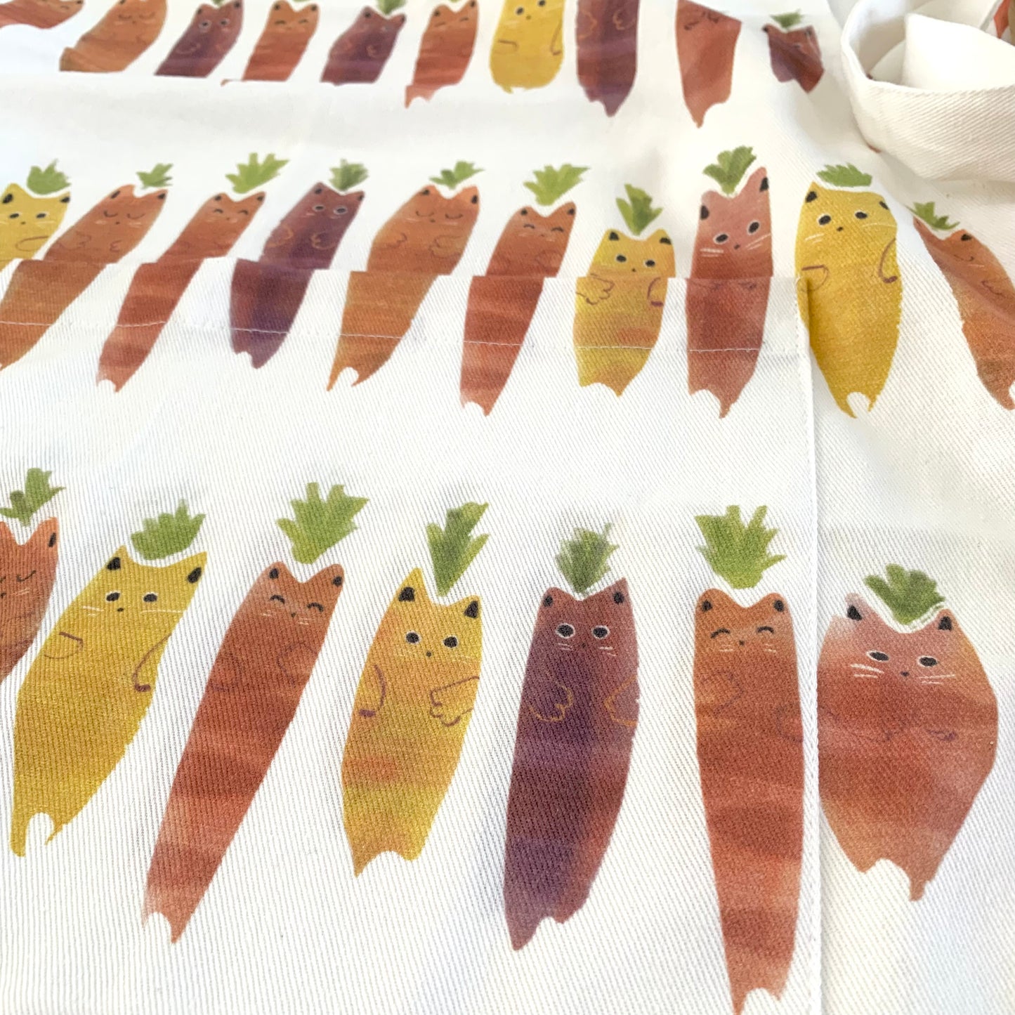 Carrot Cat Apron