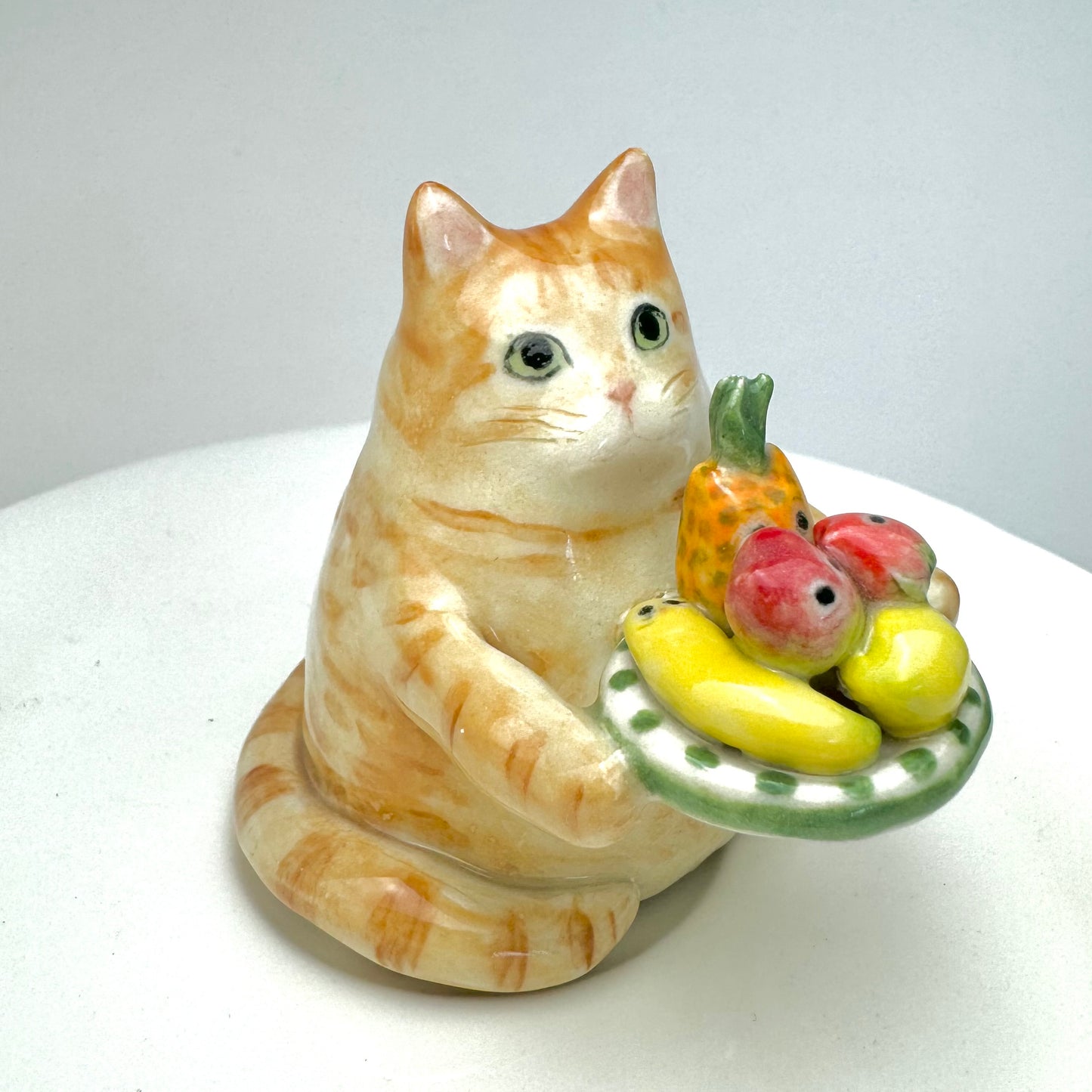 Fruit Plate Cat