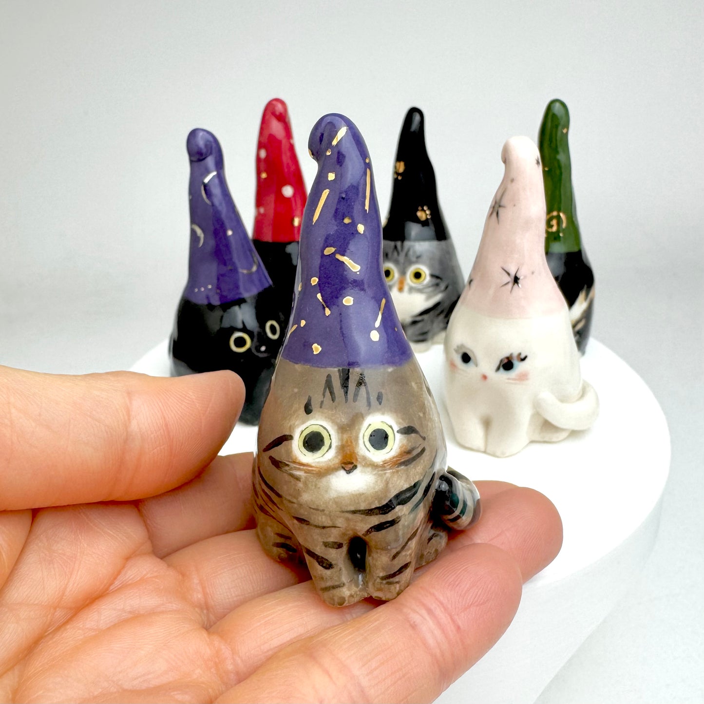 Gnome Cat Ring Cone