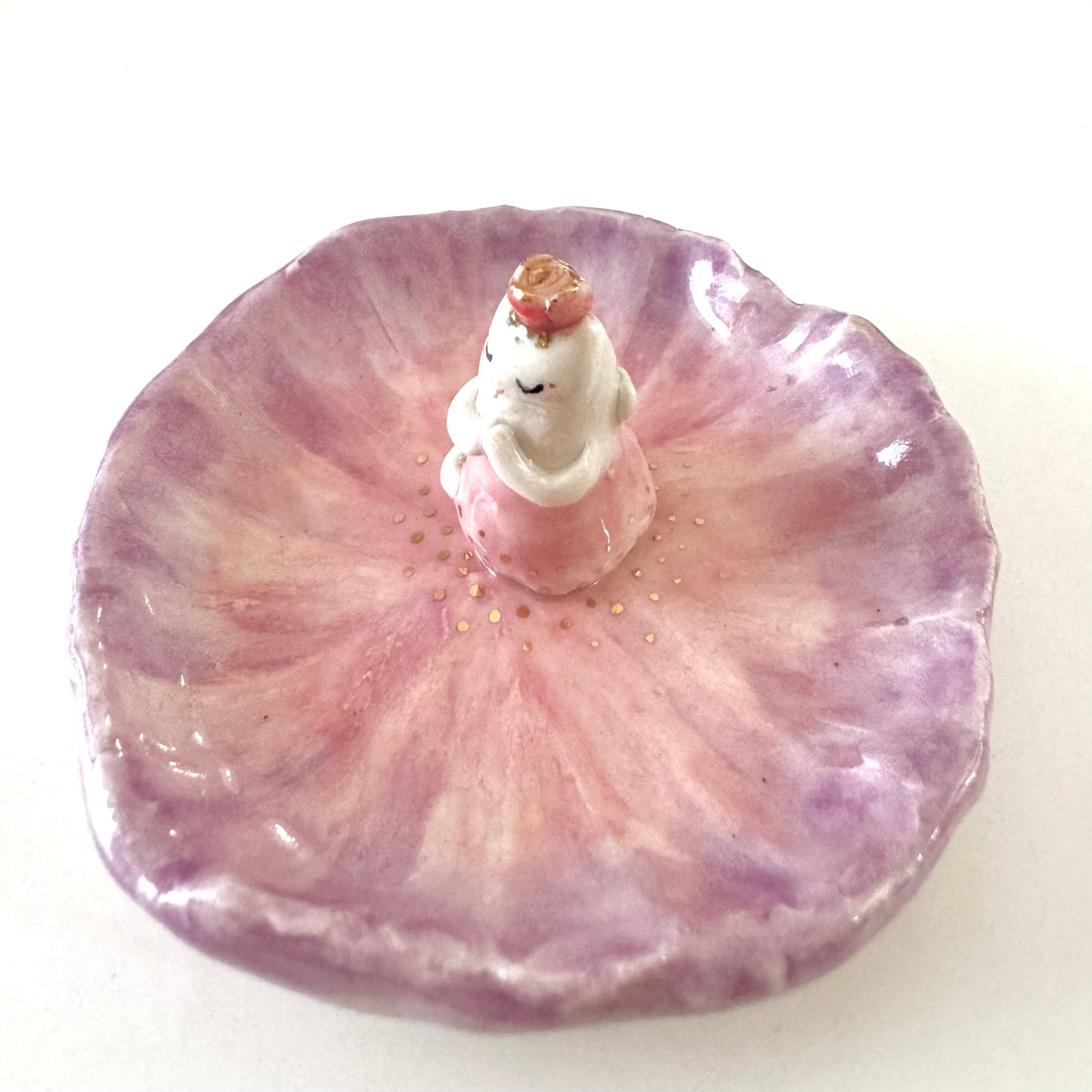 Cat Angel Ring Dish