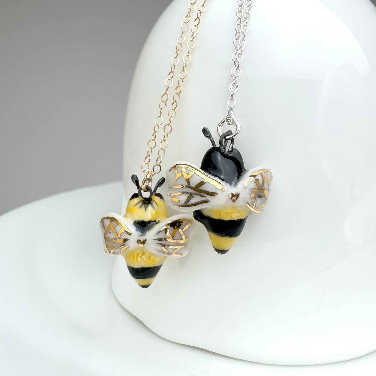 Bee Cat Necklace