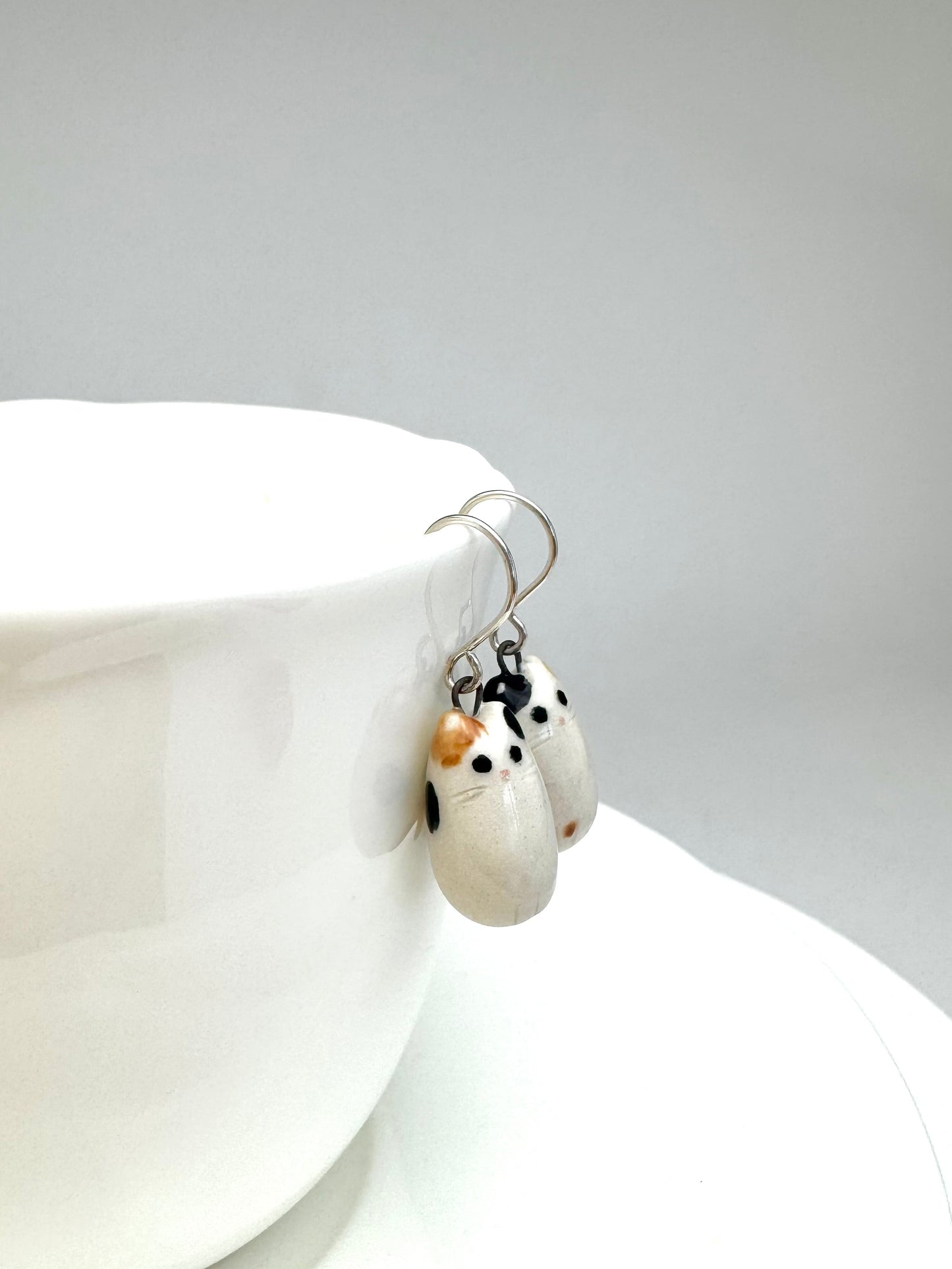Calico Cat Earrings