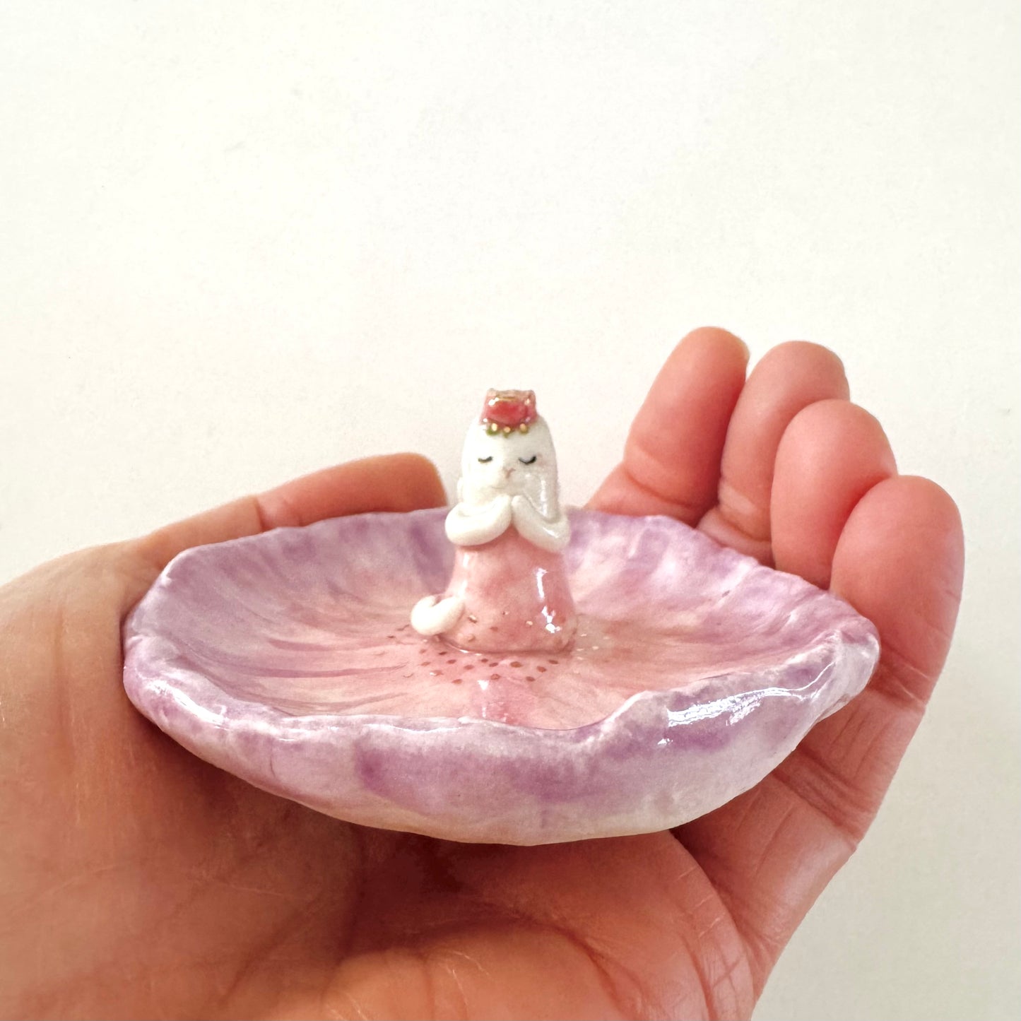 Cat Angel Ring Dish