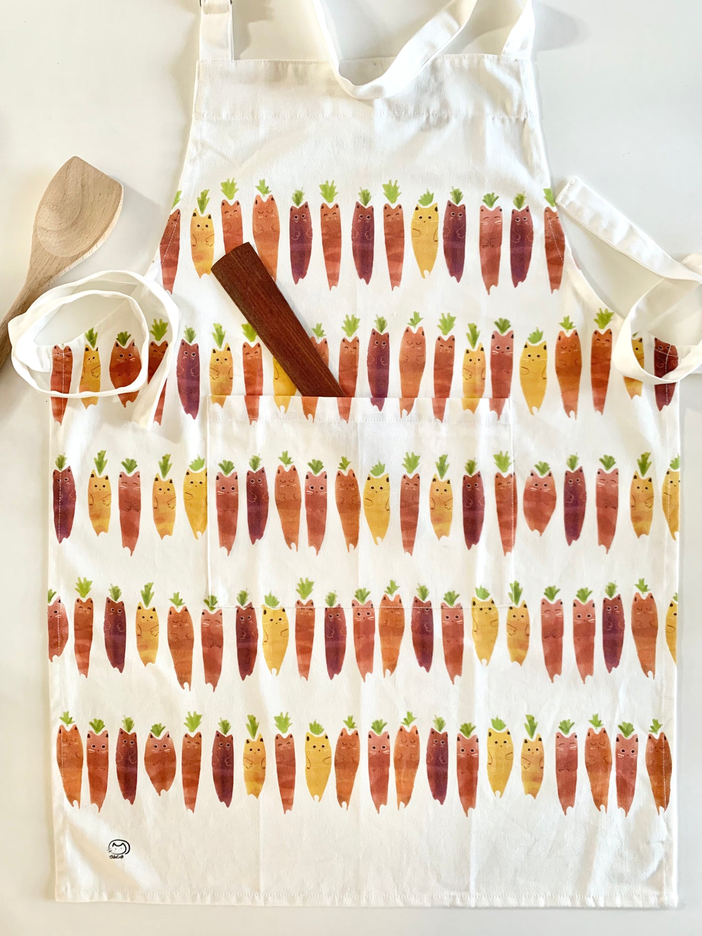 As-Is Carrot Cat Apron