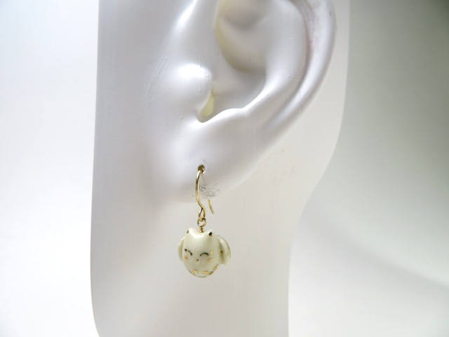 Angel & Devil Cat Dangle Earrings