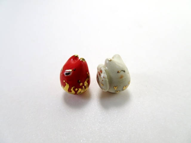 Angel & Devil Cat Dangle Earrings