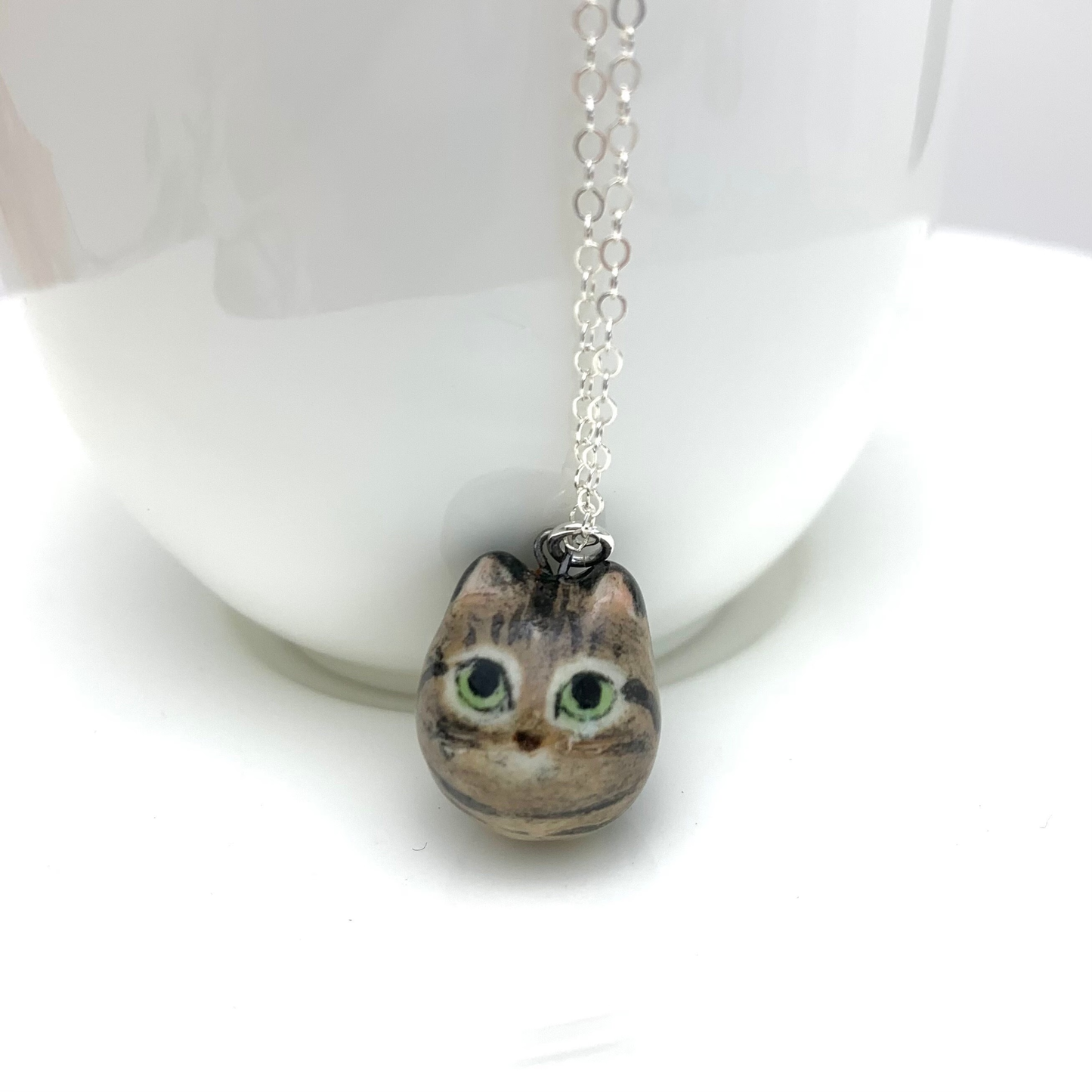 Brown Tabby Necklace