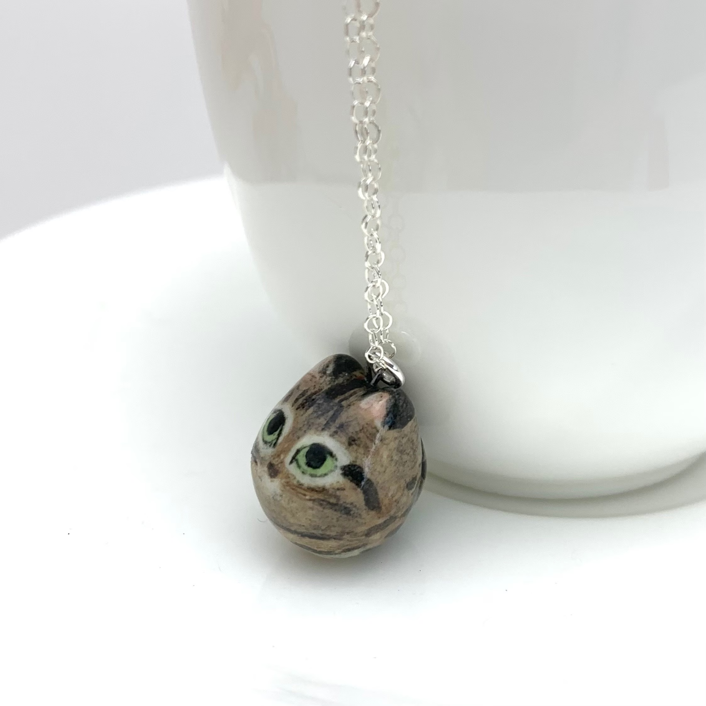 Brown Tabby Necklace