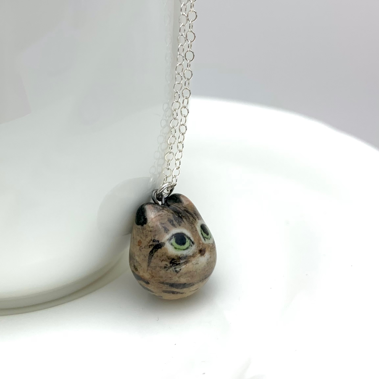 Brown Tabby Necklace