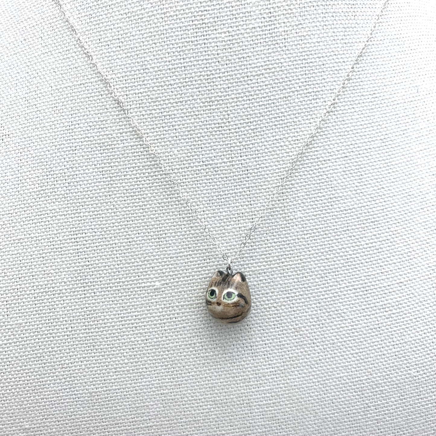 Brown Tabby Necklace