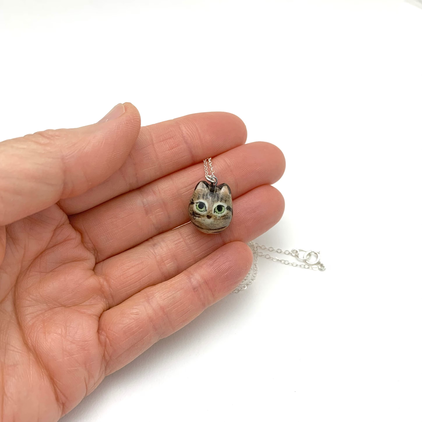 Brown Tabby Necklace