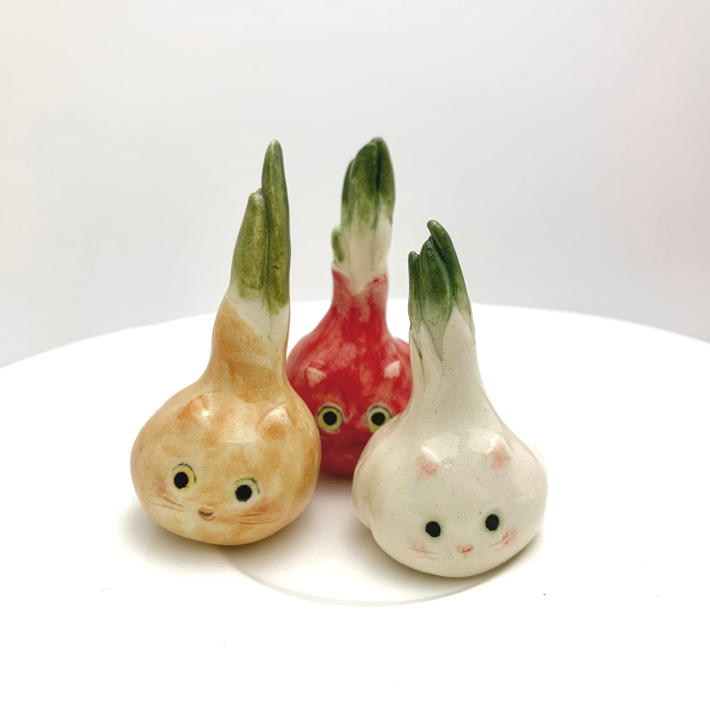 Garlic & Onion Cat Ring Cone