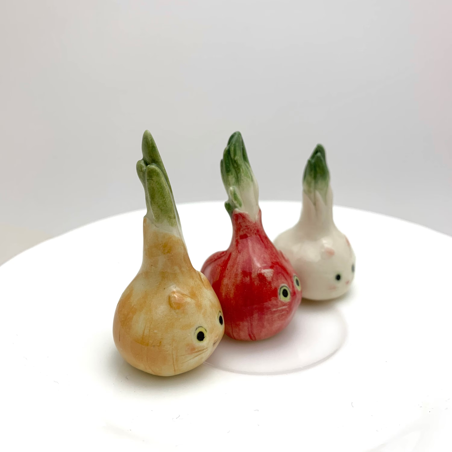 Garlic & Onion Cat Ring Cone