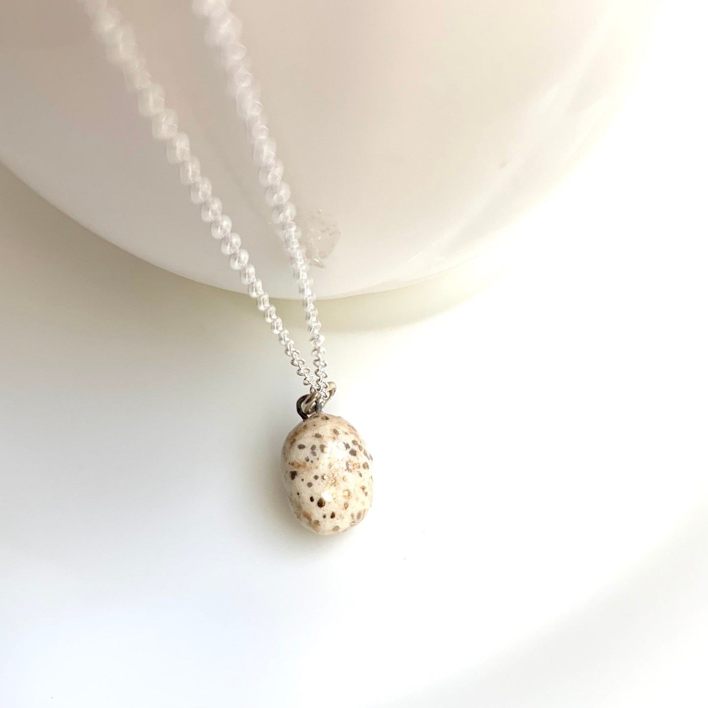 Tiny Hedgehog Necklace