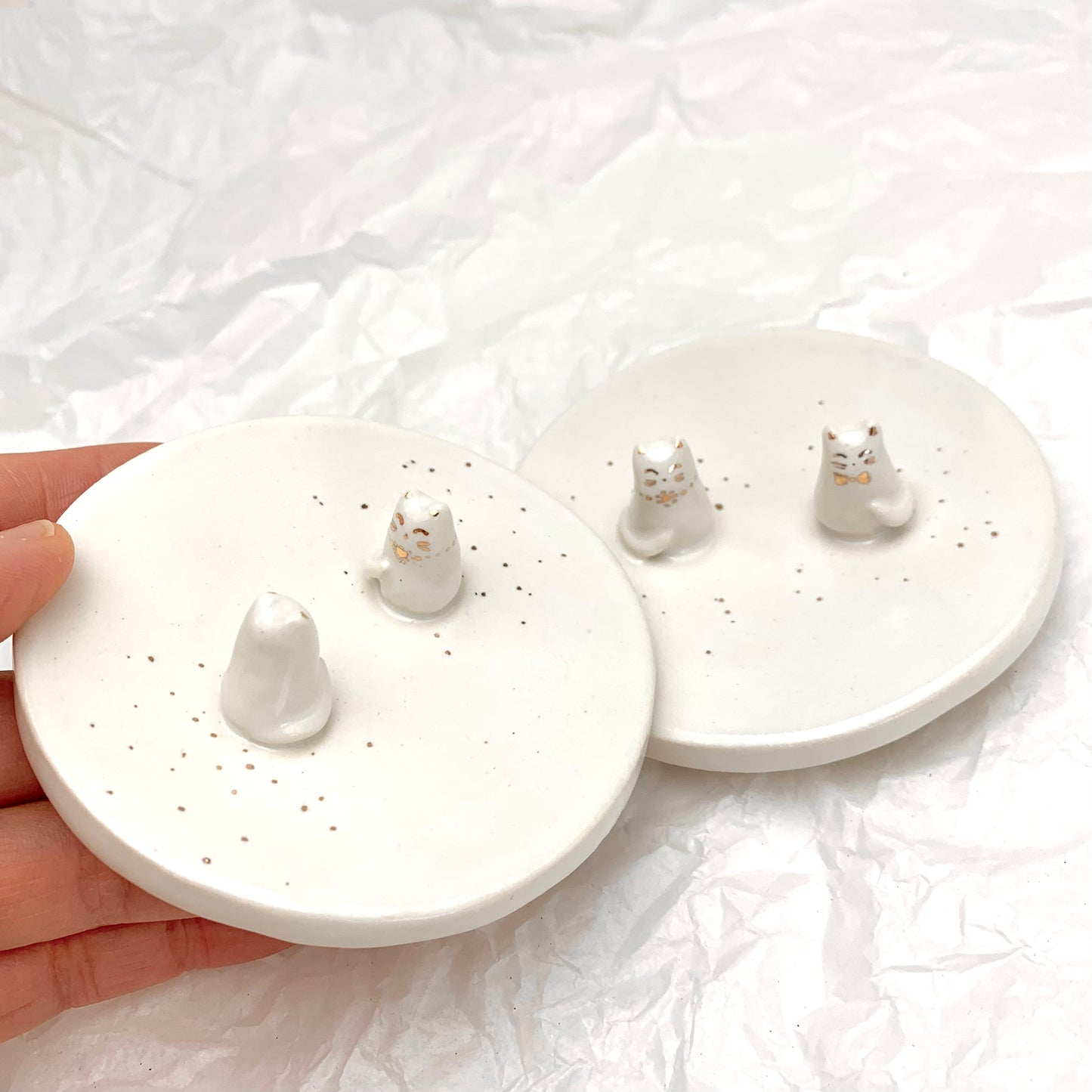 Cat Wedding Ring Dish