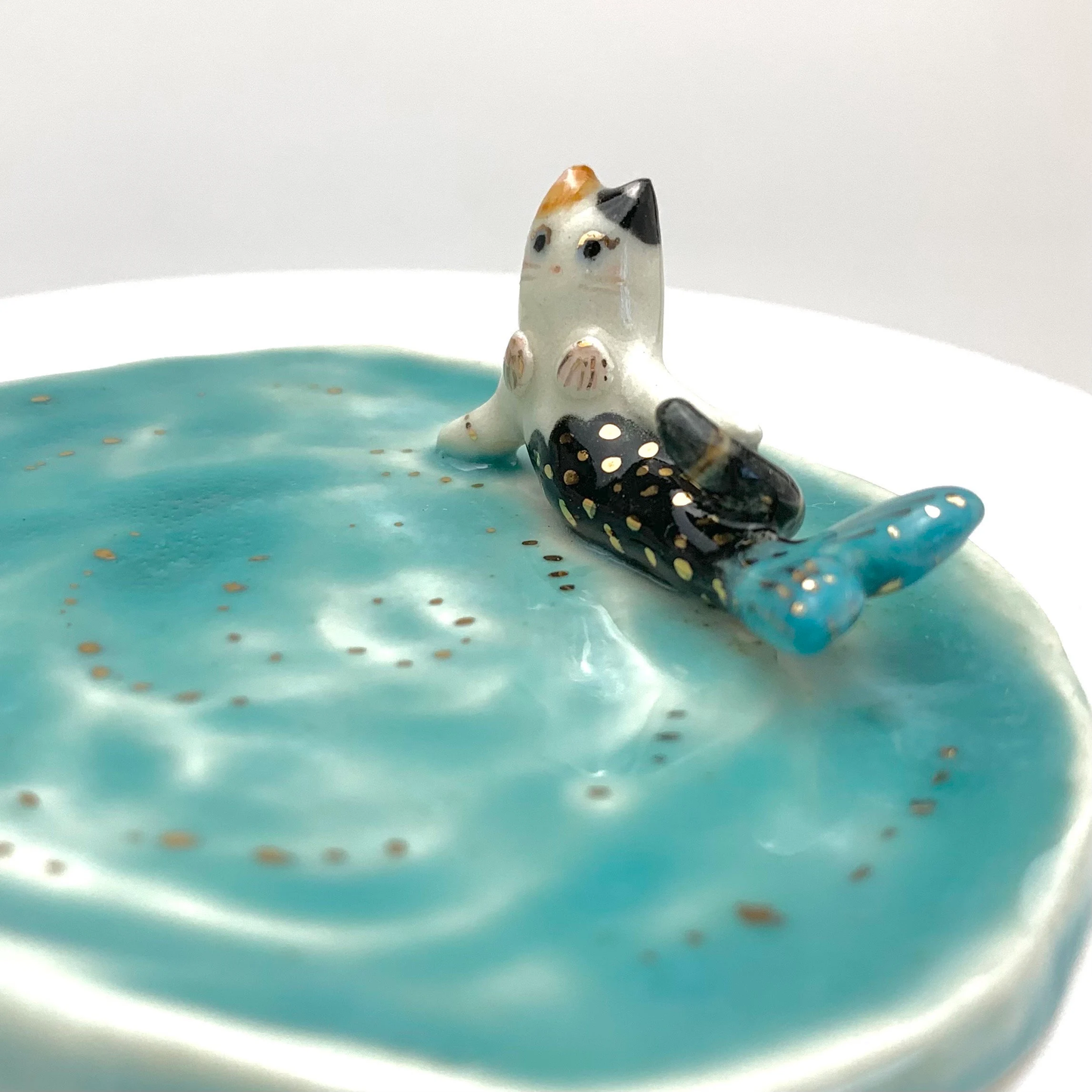 Mermaid Cat Ring Dish