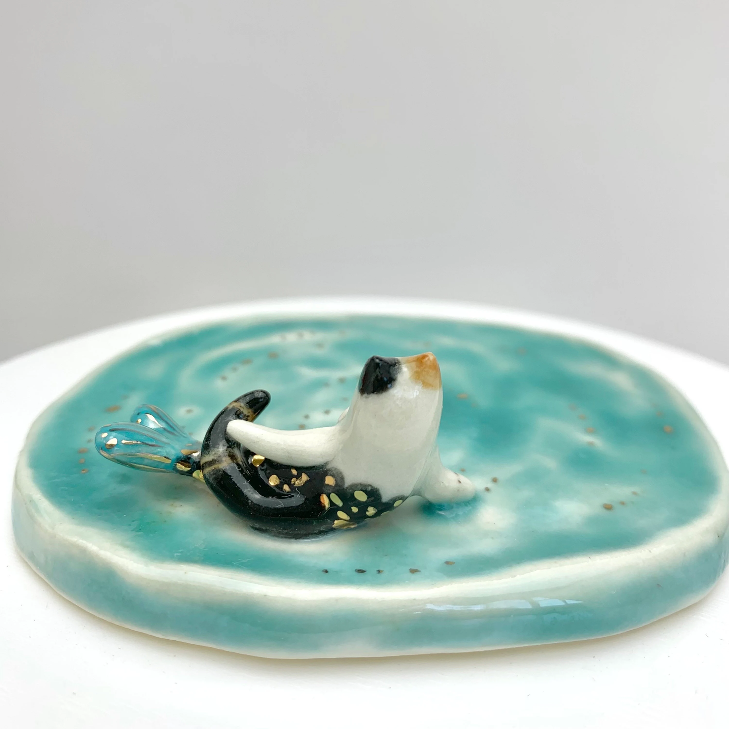 Mermaid Cat Ring Dish
