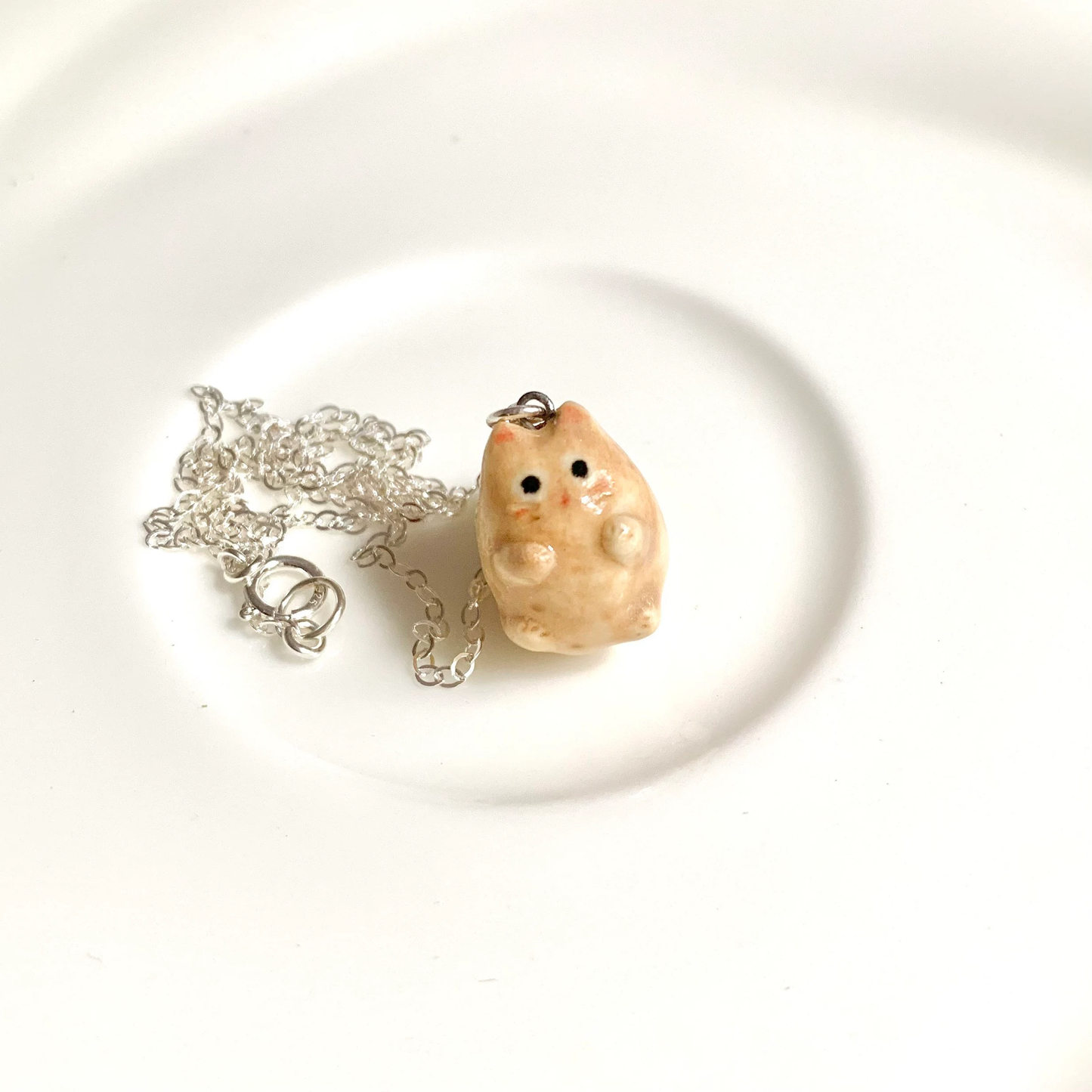 Potato Cat Necklace