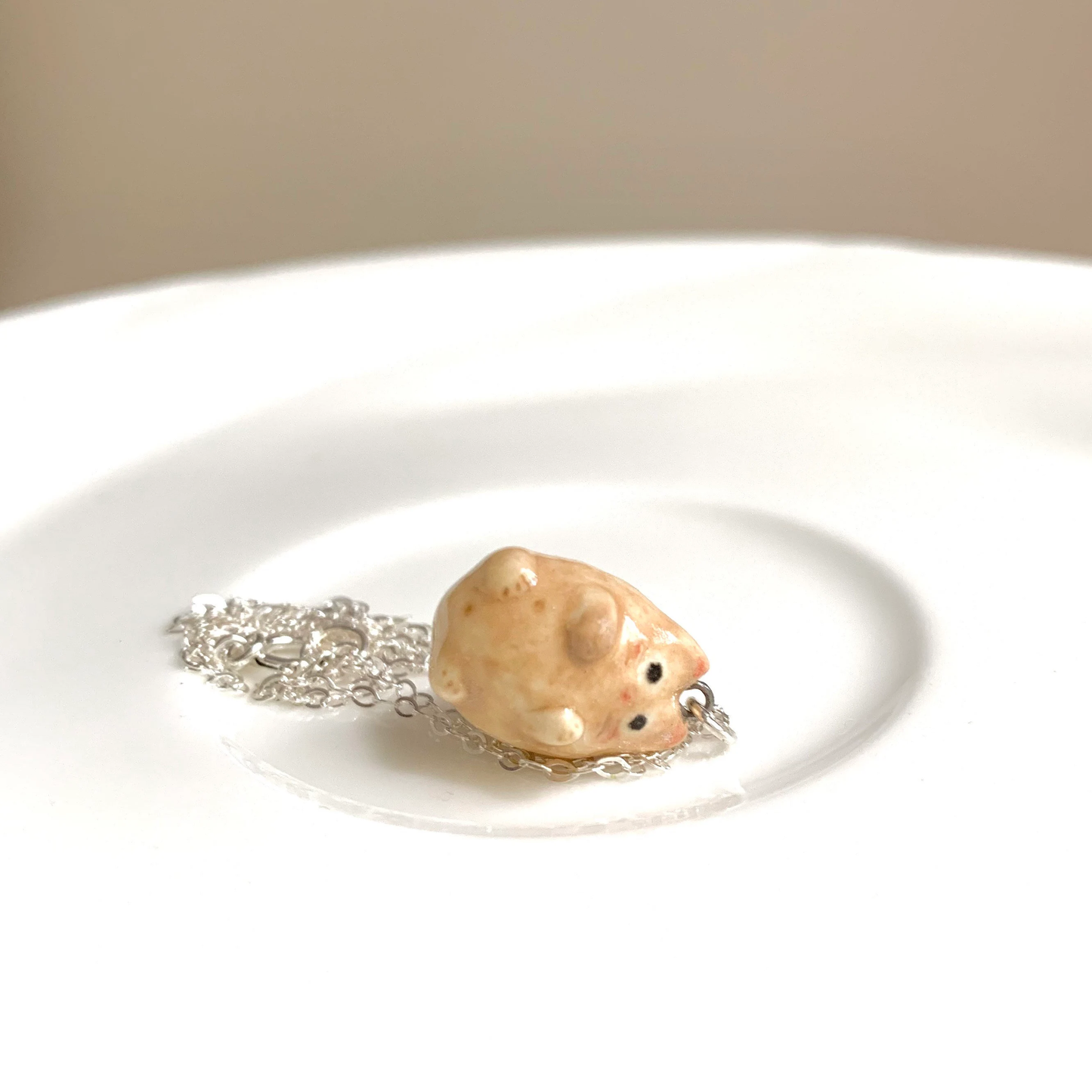 Potato Cat Necklace