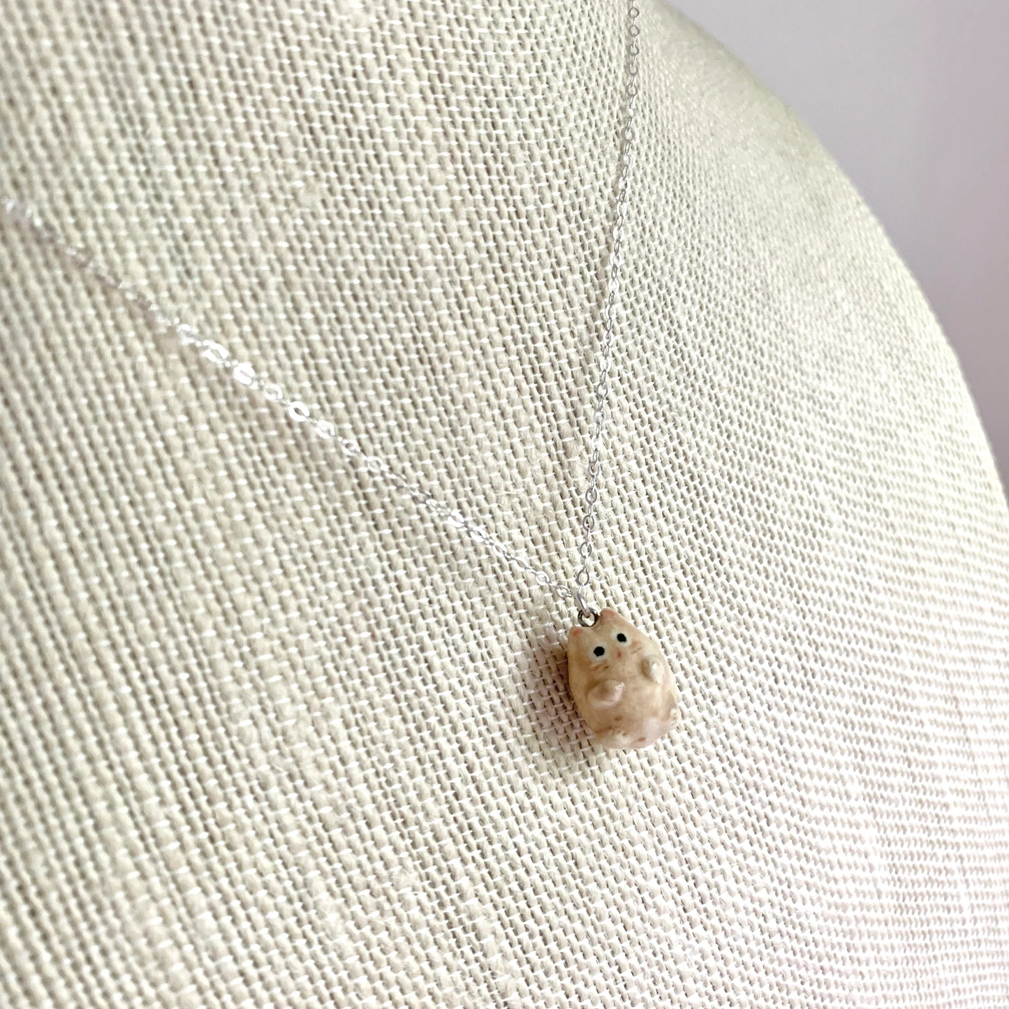 Potato Cat Necklace
