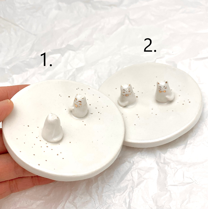 Cat Wedding Ring Dish