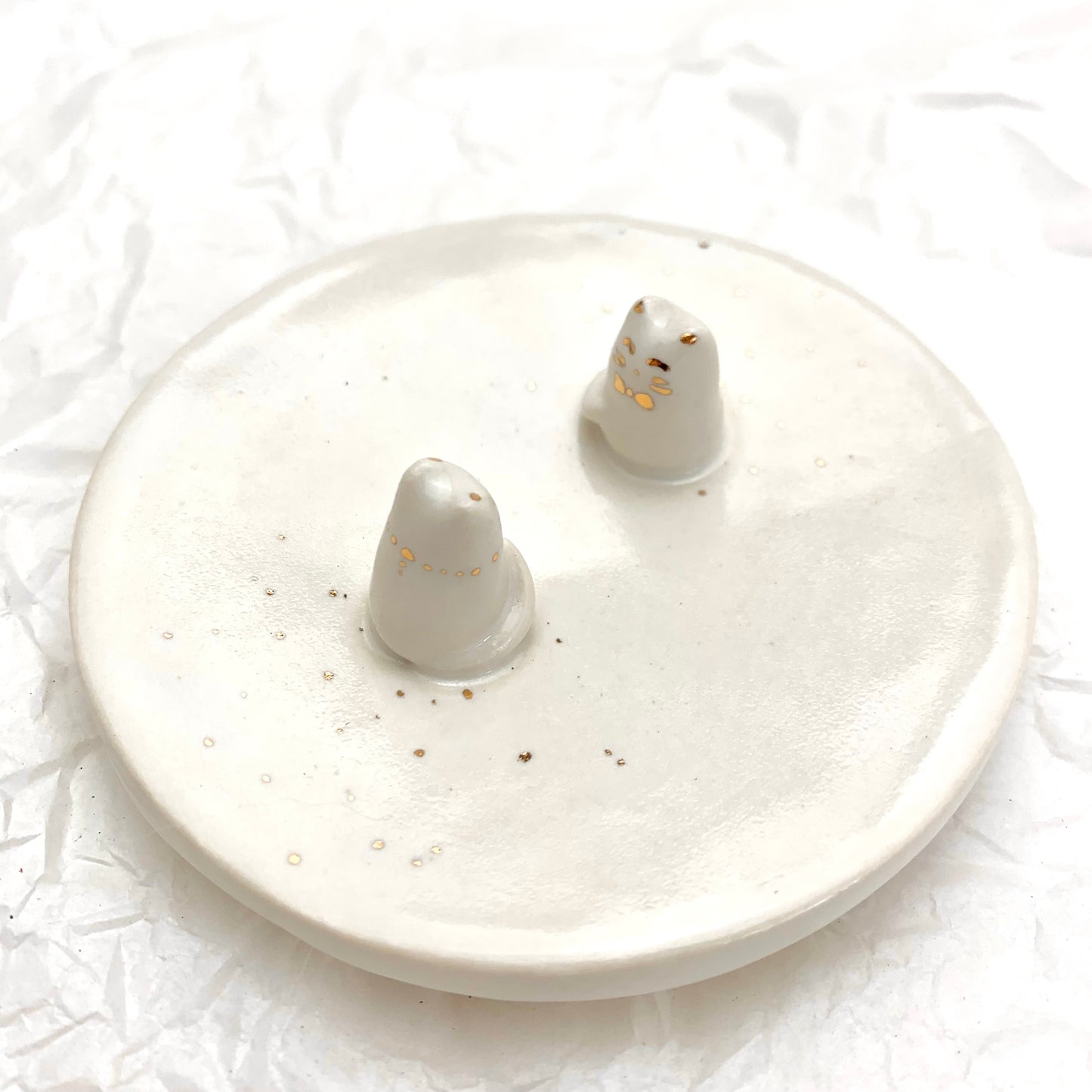 Cat Wedding Ring Dish