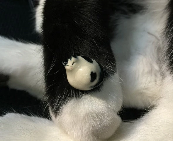 Sleeping Cat Miniature