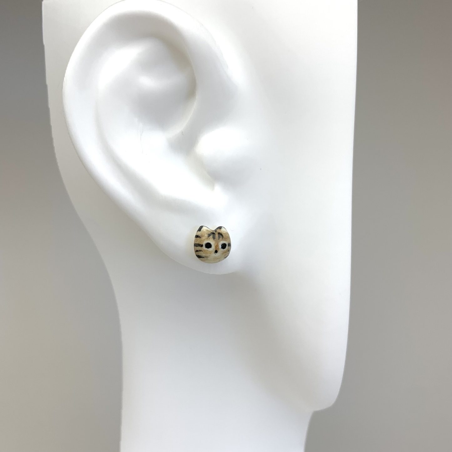 Tiny Cat Stud Earrings